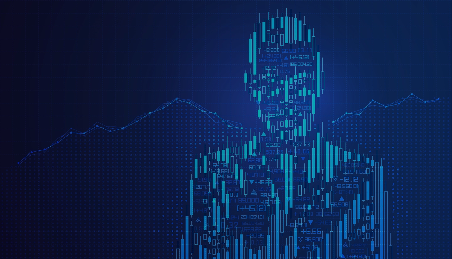 Grafica di sfondo di QuantgenX AI