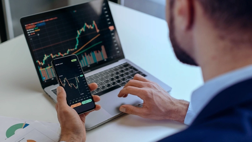 Dashboard di trading IA di QuantgenX AI